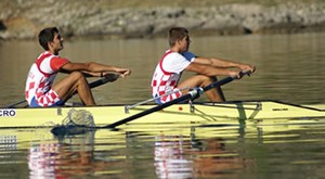 Juniorski dvojac bez kormilara Mate Ledenko i Mile Čakarun, najuspješniji u sezoni 2010.